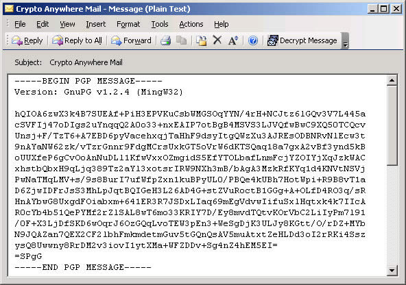 outlook office decrypt