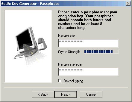 key generator passphrase