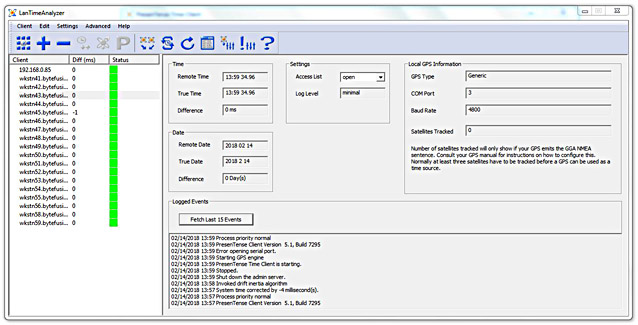 GPS-Time-Client-View