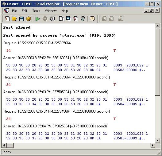 spectracom time format three